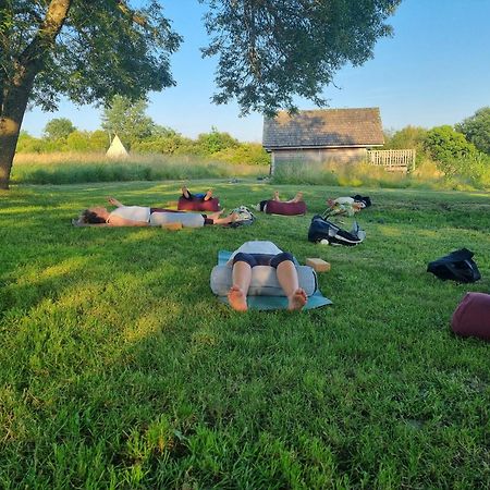 Shanti Lac Cabanes Gites Insolites Et Espace Bien-Etre Bordeaux Berson エクステリア 写真