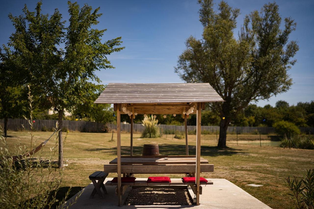 Shanti Lac Cabanes Gites Insolites Et Espace Bien-Etre Bordeaux Berson エクステリア 写真