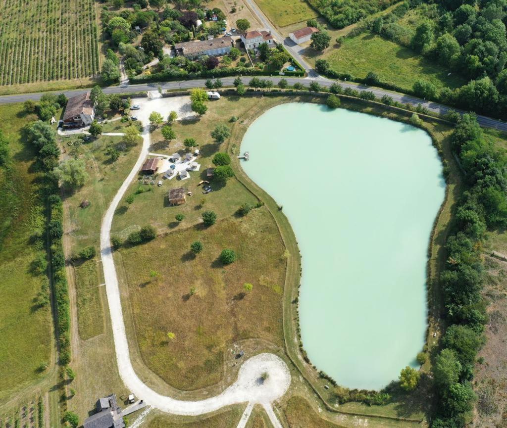 Shanti Lac Cabanes Gites Insolites Et Espace Bien-Etre Bordeaux Berson エクステリア 写真